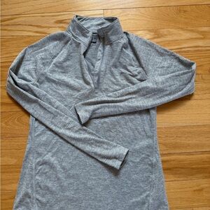 Old Navy Active Gray Stripe Pullover